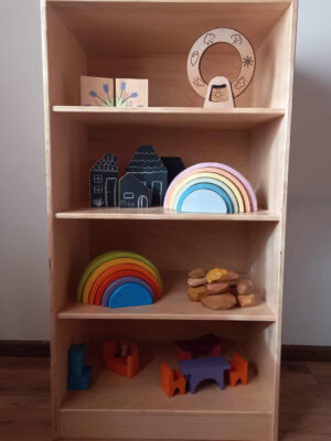 Modulo Montessori – Placard con estantes