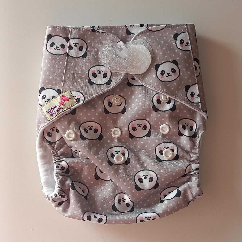 Pañal ecológico de bolsillo ajustable – oso panda